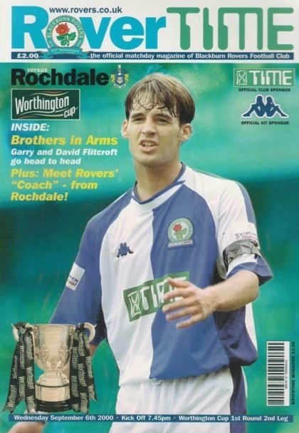 Blackburn Rovers v Rochdale  06-Sep-2000