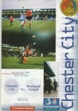 Chester City v Southend United 02-Jan-1999