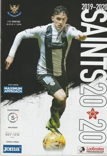 St Mirren v St Johnstone  04-Mar-2020