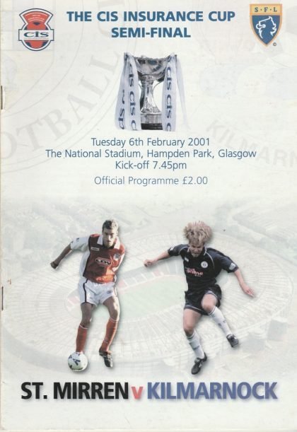 St Mirren v Kilmarnock  06-Feb-2001