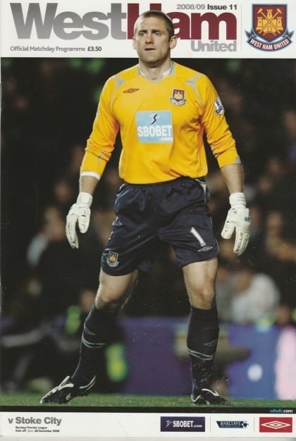 West Ham United v Stoke City  28-Dec-2008
