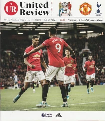Manchester United v Tottenham Hotspur  04-Dec-2019