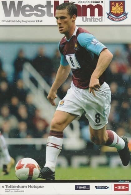 West Ham United v Tottenham Hotspur  08-Dec-2008