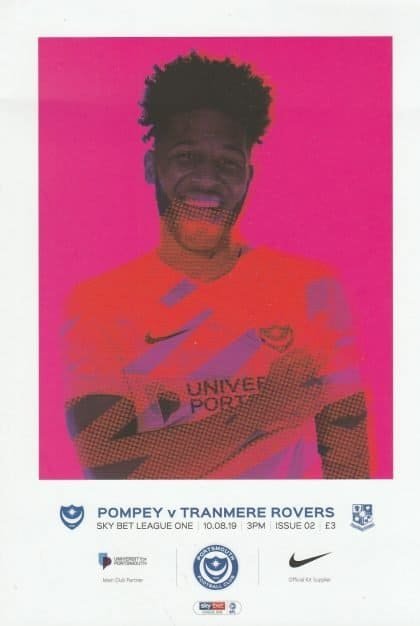 Portsmouth v Tranmere Rovers  10-Aug-2019