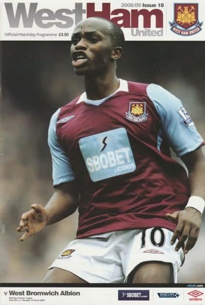 West Ham United v West Bromwich Albion  16-Mar-2009