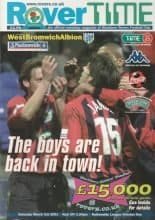 Blackburn Rovers v West Bromwich Albion 03-Mar-2001