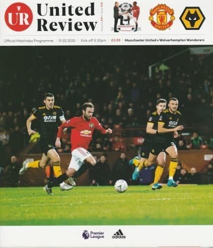 Manchester United v Wolverhampton Wanderers  01-Feb-2020