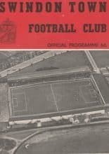 Swindon Town v Wrexham  22-Sep-1962