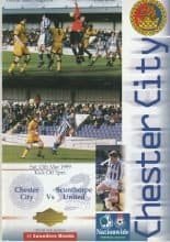 Chester City v Scunthorpe United 13-Mar-1999