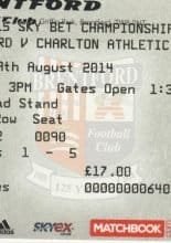 Brentford v Charlton Athletic 09-Aug-2014