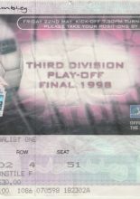 Colchester United v Torquay United  22-May-1998