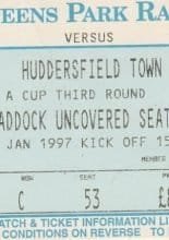 Queens Park Rangers v Huddersfield Town  04-Jan-1997