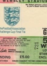 Queens Park Rangers v Tottenham Hotspur  22-May-1982