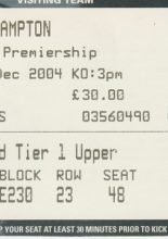 Manchester United v Southampton 04-Dec-2004