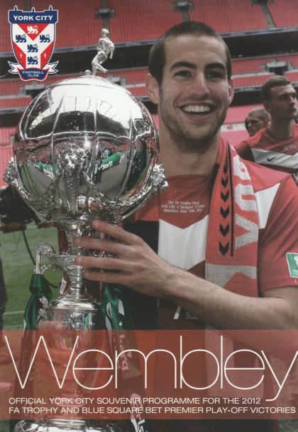 Wembley - Official York City Souvenir programme 2012