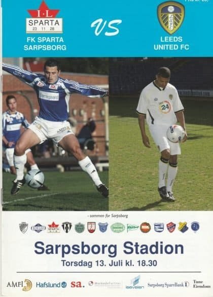 Sarpsborg v Leeds United  13-Jul-2006