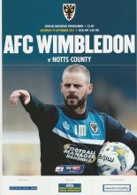 AFC Wimbledon v Notts County 19-Sep-2015