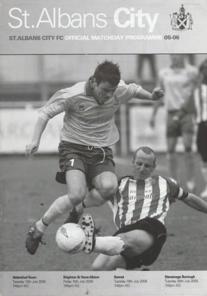 St Albans City v Brighton & Hove Albion   15-Jul-2005