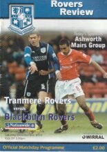 Tranmere Rovers v Blackburn Rovers 02-Dec-2000