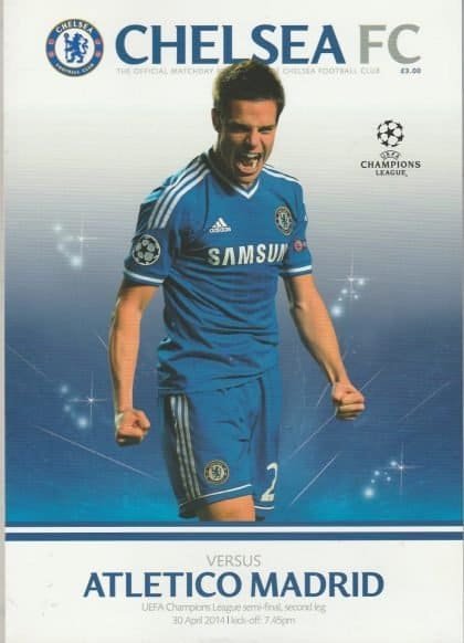 Chelsea v Atletico Madrid 30-Apr-2014