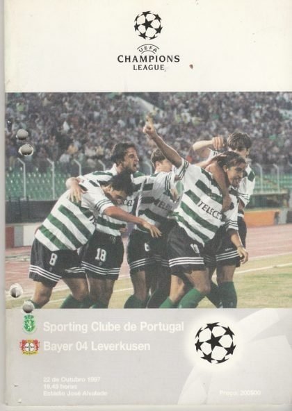 Sporting Lisbon v Bayer Leverkusen 22-Oct-1997