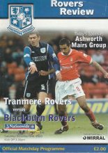 Tranmere Rovers v Blackburn Rovers 02-Dec-2000