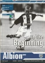 West Bromwich Albion v Blackburn Rovers 30-Sep-2000