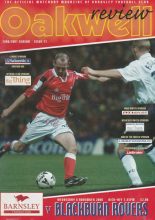Barnsley v Blackburn Rovers 08-Nov-2000