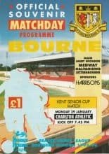 Sittingbourne v Charlton Athletic  29-Jan-1996