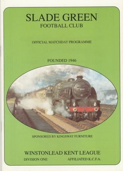 Slade Green v  Charlton Athletic XI  05-Aug-1995