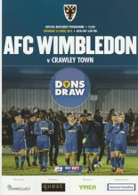 AFC Wimbledon v Crawley Town  16-Apr-2016