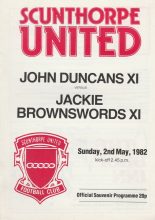 John Duncan's XI v Jackie Brownswords XI   02-May-1982