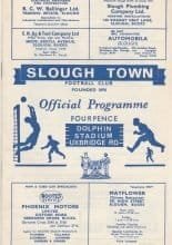 Slough Town v Epsom & Ewell  06-Mar-1965