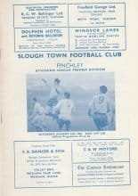 Slough Town v Finchley 21-Sep-1968