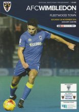 AFC Wimbledon v Fleetwood Town 26-Nov-2016