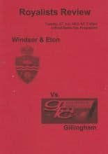 Windsor & Eton v Gillingham  23-Jul-2002