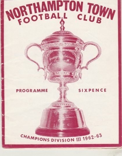 Northampton Town v Huddersfield Town  08-Oct-1963