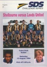 Shelbourne v Leeds United 13-Aug-1994