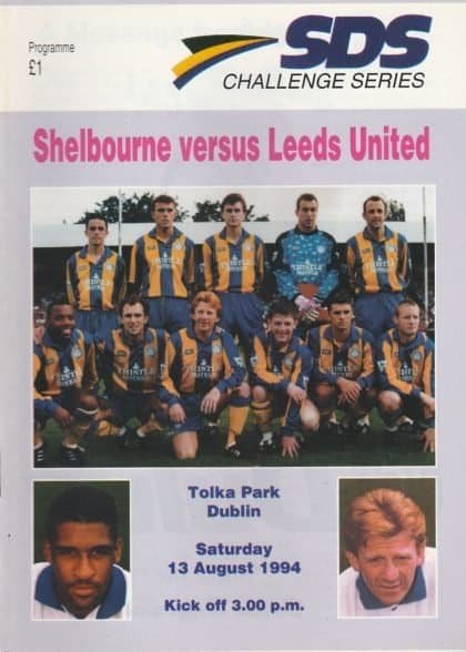 Shelbourne v Leeds United 13-Aug-1994