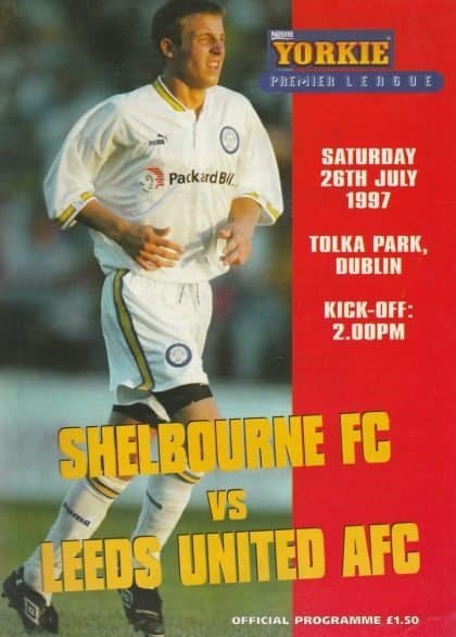 Shelbourne v Leeds United 26-Jul-1997