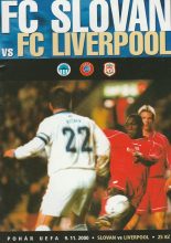 Slovan Liberec v Liverpool   09-Nov-2000