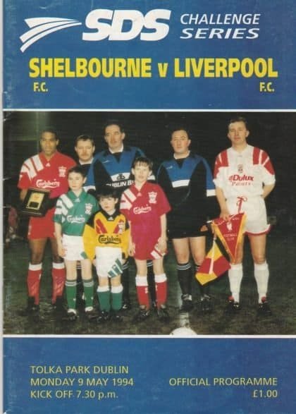 Shelbourne v Liverpool 09-May-1994