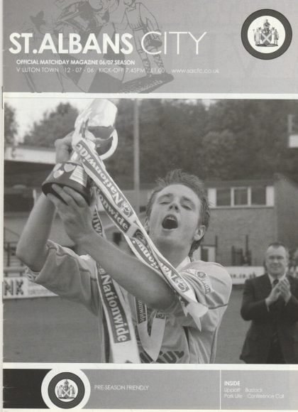 St Albans City v Luton Town   12-Jul-2006