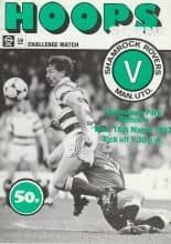 Shamrock Rovers v Manchester United 18-Mar-1987