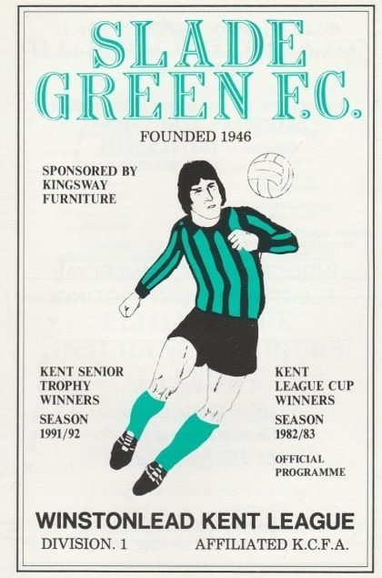 Slade Green v Millwall 23-Jul-1994