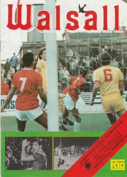 Walsall v Millwall 03-Dec-1983