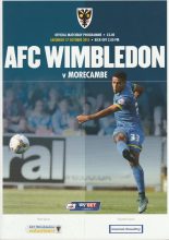 AFC Wimbledon v Morecambe 17-Oct-2015
