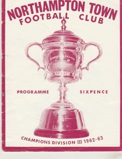 Northampton Town v Newcastle United 07-Mar-1964