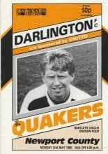 Darlington v Newport County 02-May-1988