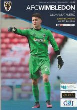 AFC Wimbledon v Oldham Athletic  30-Apr-2017